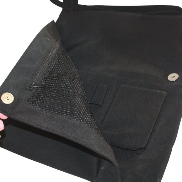 HOBO Shoulder Bag Black Nylon - Picture 9 of 9